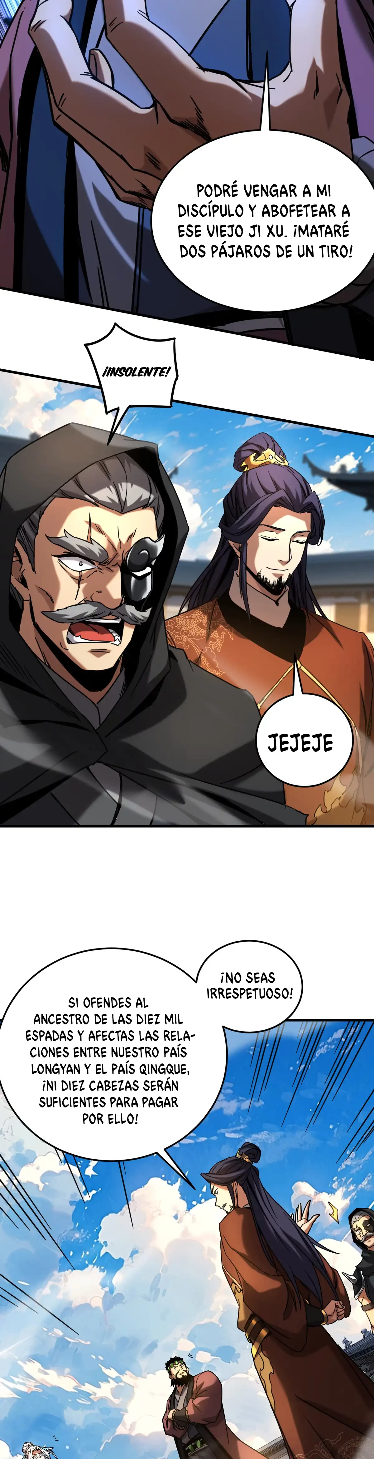 Mientras mis discípulas se matan, yo me relajo! > Capitulo 91 > Page 91